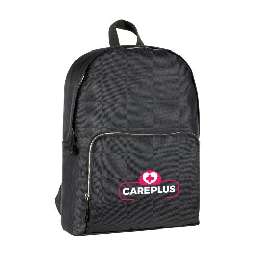 Staplehurst Eco Executive Recycled Backpack Black Front main