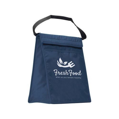 Tonbridge Eco Recycled Lunch Cooler Bag Navy Blue Side main