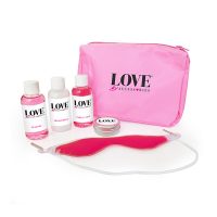 6 Piece Pink Pamper Kit in a Pink Bag