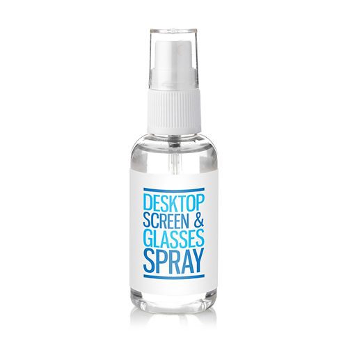 Branded 50ml Glasses and Computer Screen Cleaner Spray