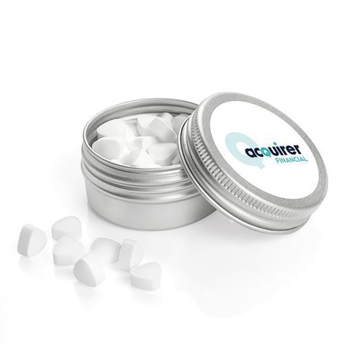 Branded Mints in a Tin