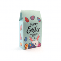Easter Eco Carton Hollow Chocolate Eggs x8