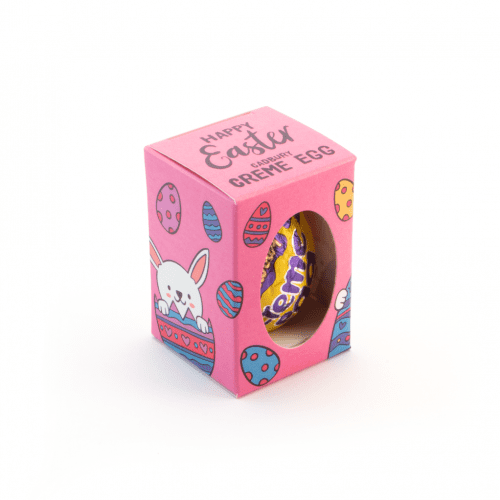 Easter Eco Mini Egg Box Creme Egg Pink