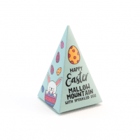 Easter Eco Pyramid Box Mallow Mountain with Speckled Egg