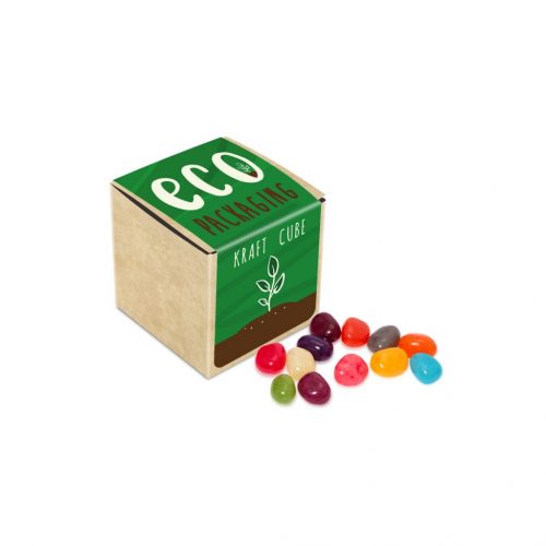Eco Range Eco Kraft Cube Jelly Bean Factory 50g Main