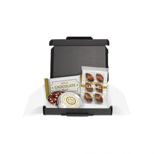 Gift Boxes Mini Black Postal Box Chocolate Edition Main