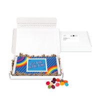 Gift Boxes Mini White Postal Box Flow Bag Jelly Bean Factory