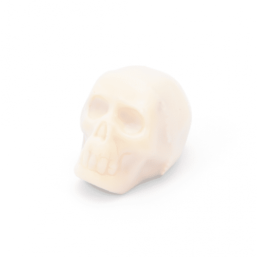 Halloween Eco Cube White Chocolate Skulls x4 No Box