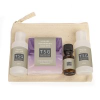 Natural Wellbeing Set in a Cotton Bag