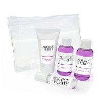5 Piece Pamper Kit in a Clear PVC Bag