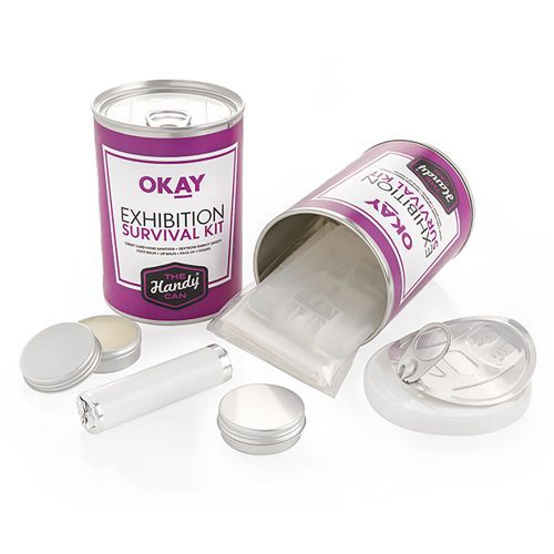 Promotional Exhibition Survival Handy Can Kit