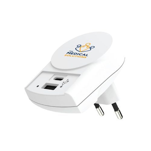 Skross Euro USB Charger AC USB Adapter promotional travel adaptor