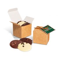 Winter Collection ’21 Eco Kraft Cube Chocolate Discs