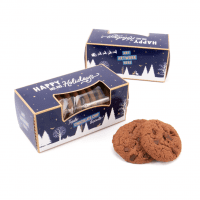 Winter Collection Eco Biscuit Box Triple Chocolate Chip Biscuits