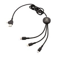 Light Up Logo 6-In-1 Cable