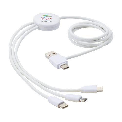 Pure 5 In 1 Charging Cable With Antibacterial Additive Main