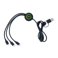 RCS Recycled TPE And Recycled Plastic 6-In-1 Cable