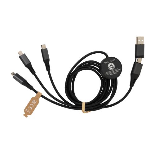 Terra RCS Recycled Aluminium 120cm 6 In 1 Cable View 3