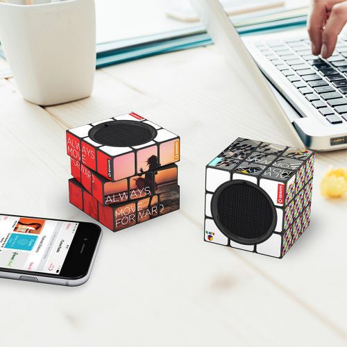 Rubiks Bluetooth Speaker View 2