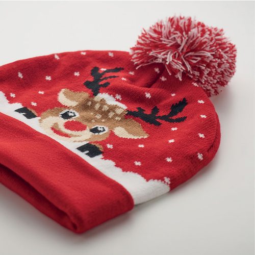 Festive Christmas Knitted Beanie 5