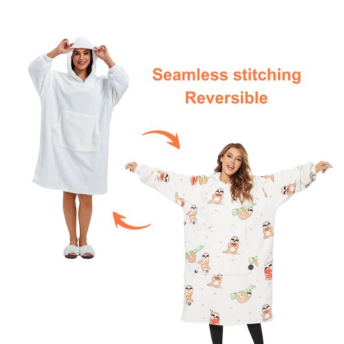 Kids Reversible Premium Sublimated Wearable Blanket 4