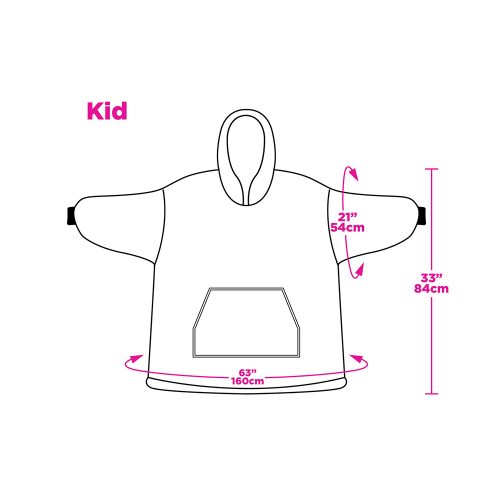 Kids Reversible Premium Sublimated Wearable Blanket 8