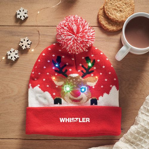 LED Christmas Knitted Beanie 1