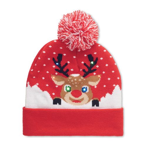 LED Christmas Knitted Beanie 2