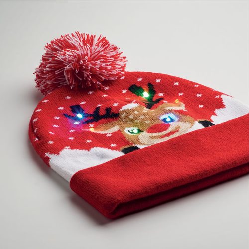 LED Christmas Knitted Beanie 4