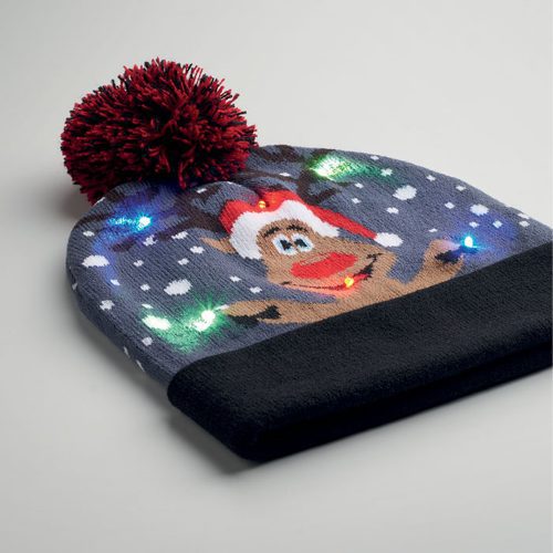 LED Christmas Knitted Beanie 7