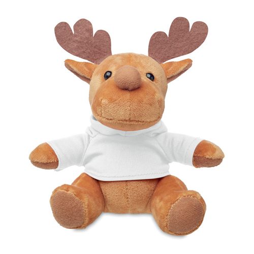 Plush Reindeer With Hoody 6