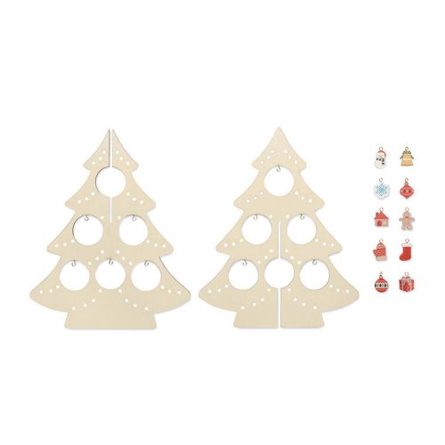 Wooden Silhouette Christmas Tree 2