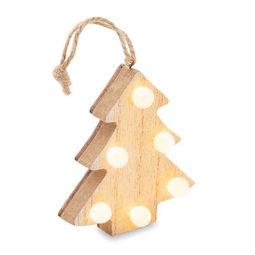 Wooden Tree With Lights 2
