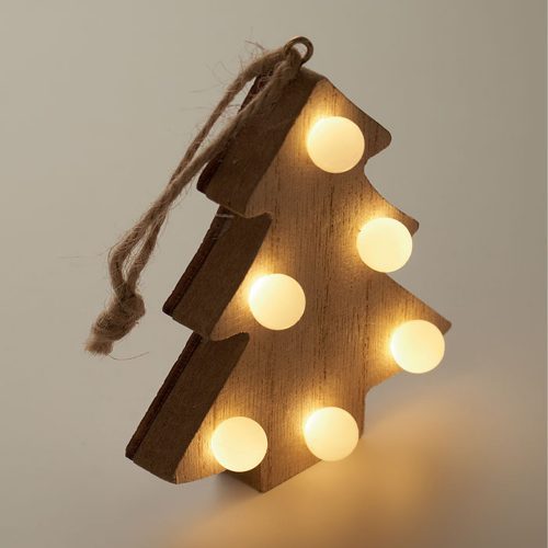 Wooden Tree With Lights 4