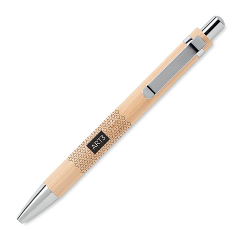 Bamboo Retractable Inkless Pen Main