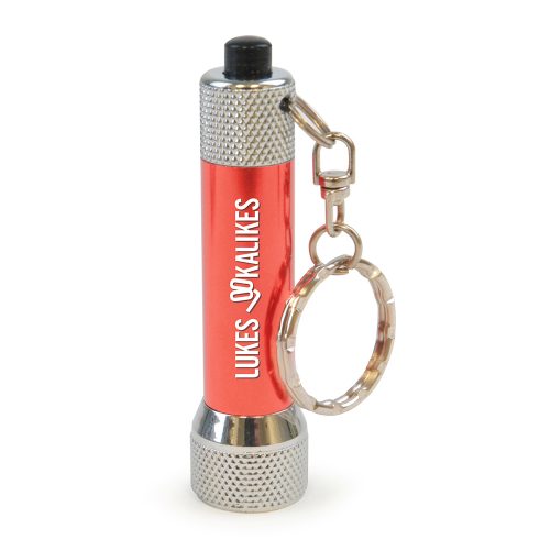 5 LED Keyring Torch Red
