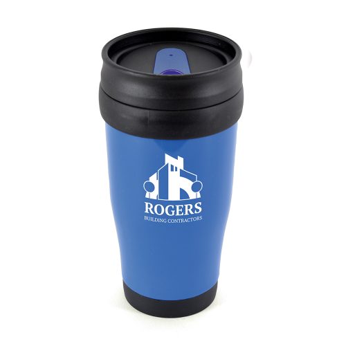 Polo 400ml Double Walled Tumblers Blue