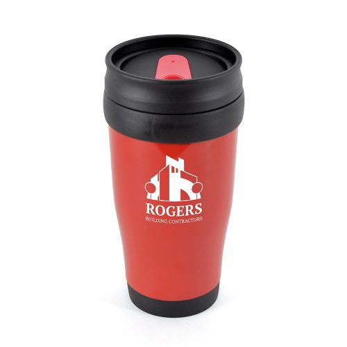 Polo 400ml Double Walled Tumblers Red